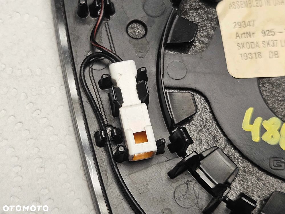 Szkło Lusterko Wkład Wkłady Fotochrom Lewy Prawy Skoda Octavia III 3 Podgrzewane Oryginalne - 16