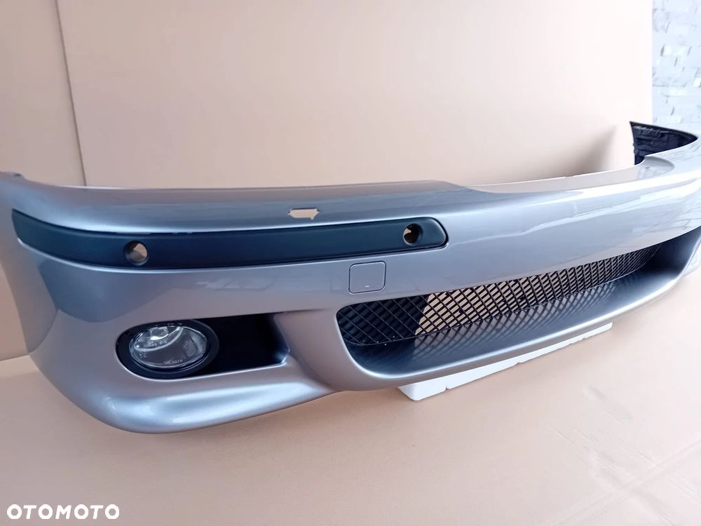 ZDERZAK BMW E39 M PAKIET ASPENSILBER PRZEDNI SPRYSKI PDC ORYGINALNY WYSYŁKA BDB - 3