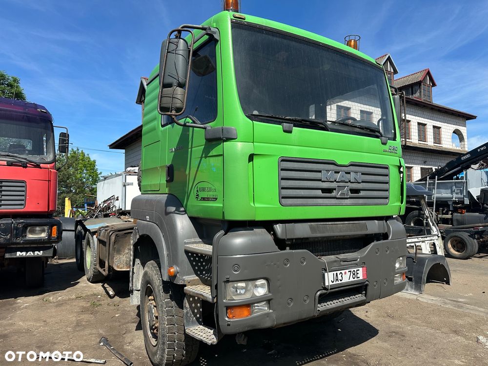 MAN TGA 33.430 6x6 resor do zabudowy wywrotka manual - 2