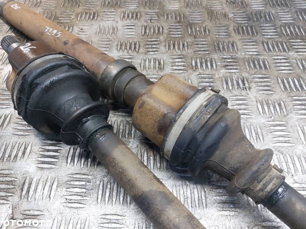 PÓŁOŚ LEWY PRZÓD + PRAWY PRZÓD 6B FORD MONDEO MK3 1.8 16V KRÓTKA DŁUGA - 3