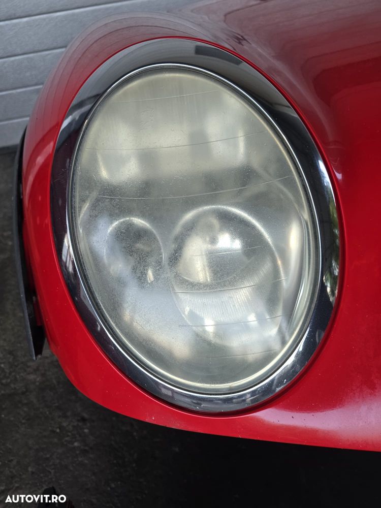 Capota Completa Mini Cooper R50 / R53 (2001 - 2006) – Cu Faruri si Grila Culare Rosu - 5