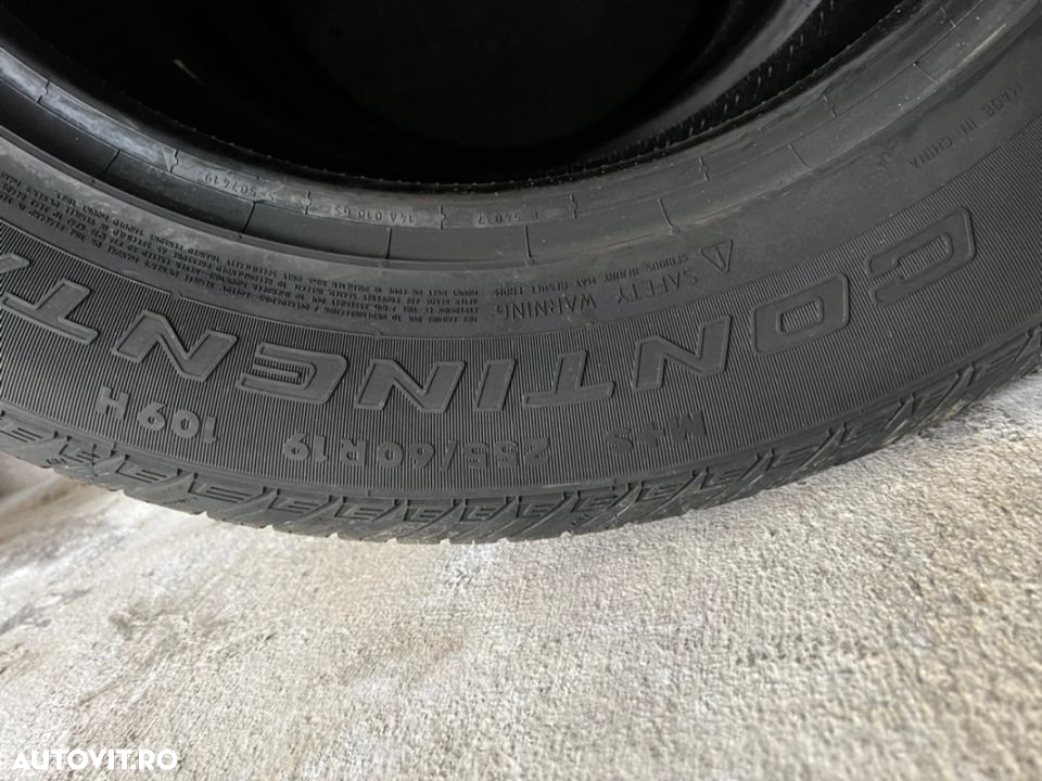 vând anvelope 255/60/19 continental M+S noi - 4