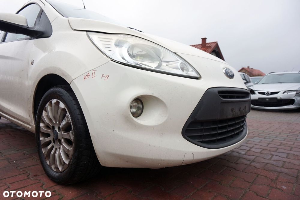 MASKA ZDERZAK BŁOTNIKI LAMPY KA II RU8 F9  FORD 2008-2016 BIAŁY PRZÓD KOMPLETNY - 5