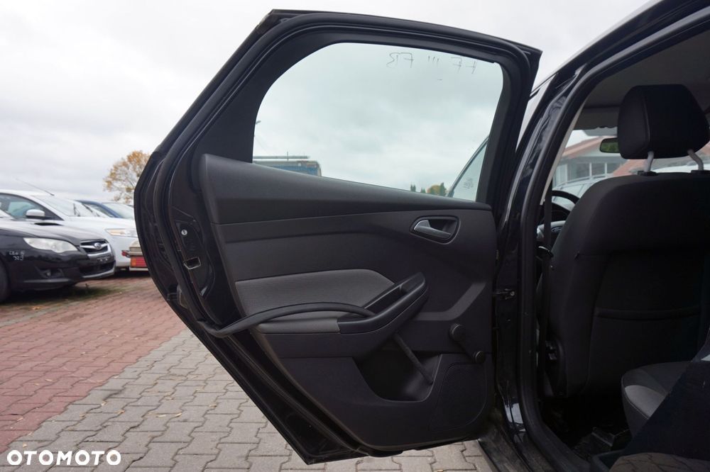 DRZWI TYLNE LEWE FOCUS III MK3 5D HB FB  CZARNY PANTHER FORD 2010-2014 - 8