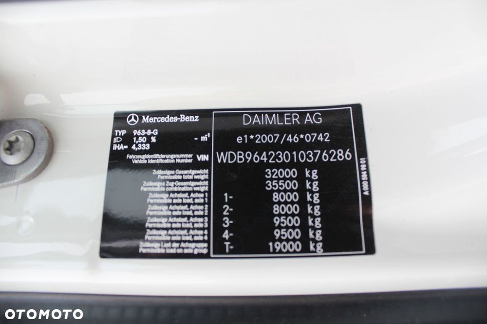 Mercedes-Benz AROCS 3246 8x4 WYWROTKA KIPPER Z NIEMIEC - 30