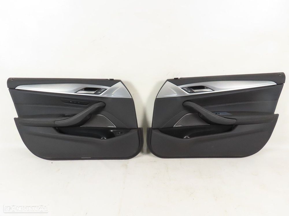 Conjunto Forras / Quartelas Portas em Pele Harman Kardon Seminovo/ Original BMW... - 2