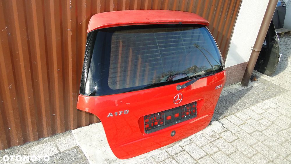 MERCEDES A-KLASA W168 KLAPA BAGAŻNIKA TYŁ TYLNA KOMPLETNA - 11