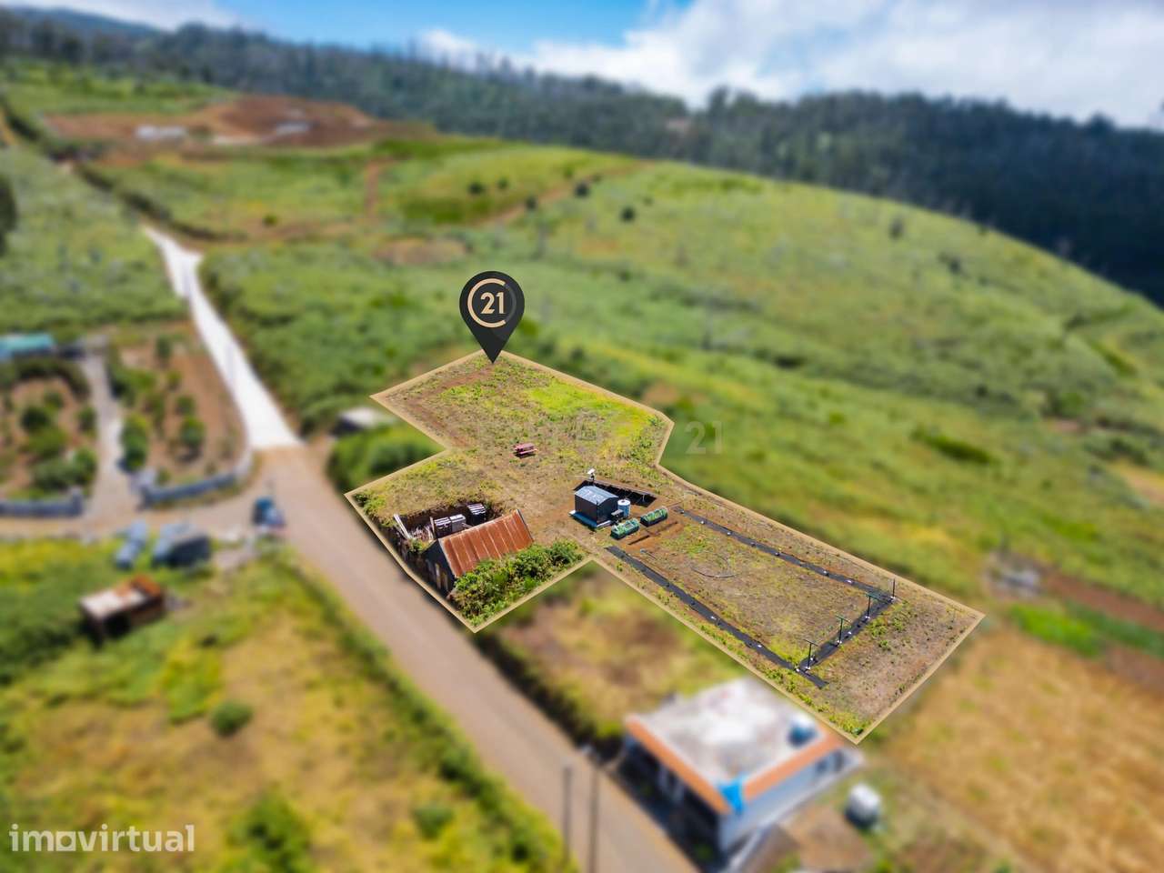 Terreno com dois palheiros à Venda em Fajã da Ovelha, Calheta, Madeira - Grande imagem: 5/28