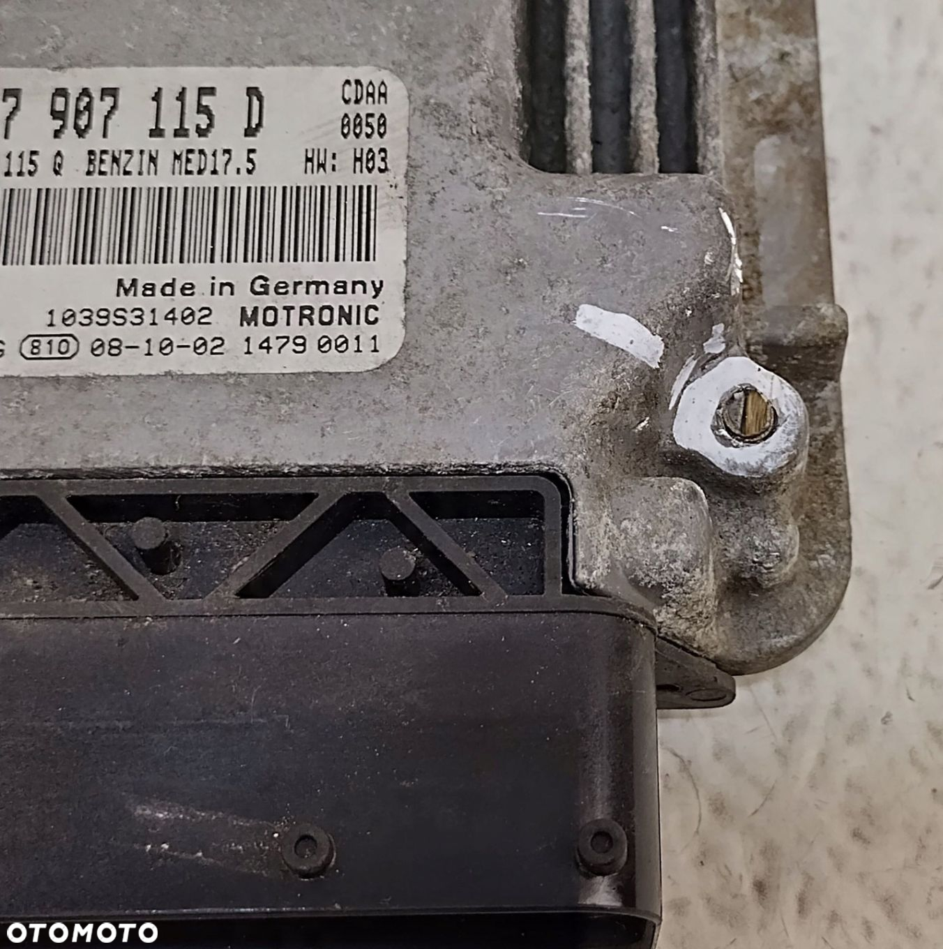 AUDI A3 S3 8P 1.8 TFSI KOMPUTER STEROWNIK SILNIKA BOSCH 8PD7907115D - 3