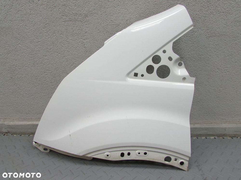FORD TRANSIT VIII MK8 14-19 BLOTNIK PRZOD LEWY FROZEN WHITE - 1