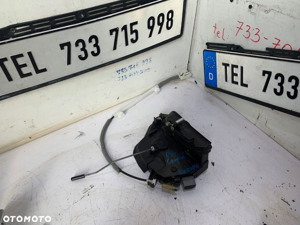 ZAMEK DRZWI LEWYCH BMW E46 COMPACT LIFT EUROPA - 4