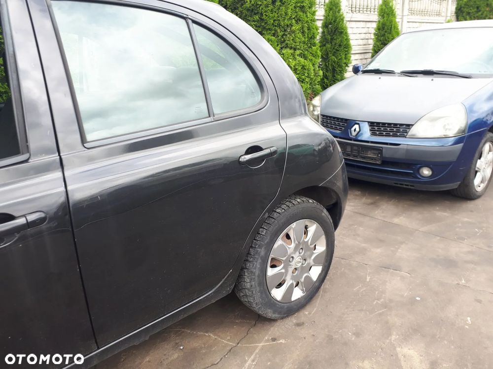 NISSAN MICRA K12 03-07 1.5 DCI KIEROWNICA SKÓRA SKÓRZANA - 8