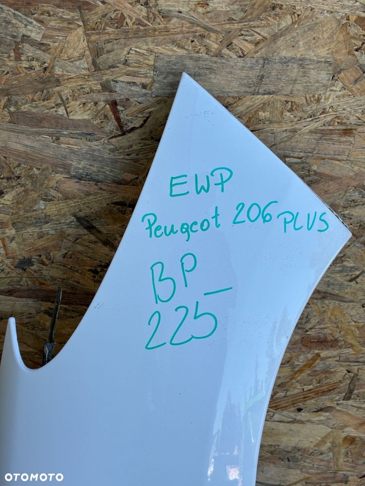 PEUGEOT 206 + PLUS EWP kod lak. BŁOTNIK PRZÓD PRZEDNI PRAWY - 2
