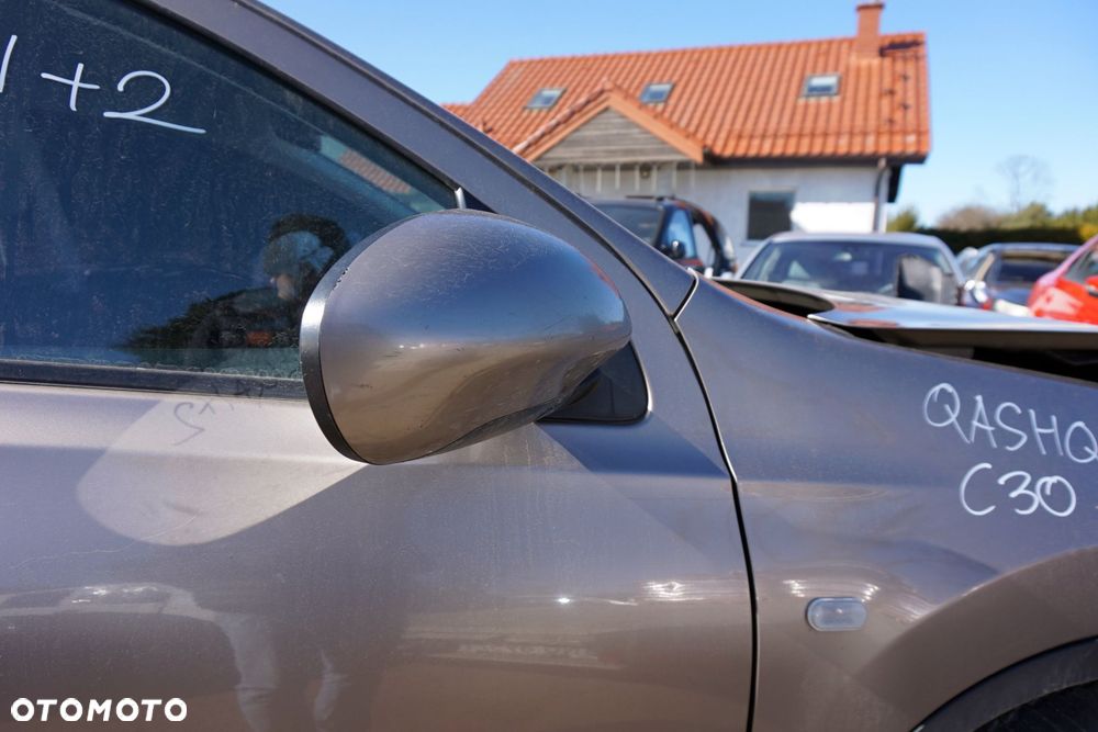LUSTERKO ELEKTRYCZNE PRAWE QASHQAI+2 I J10 C30 96301JD84A SZARY SKŁADANE EL EU NISSAN 2008-2013 - 2