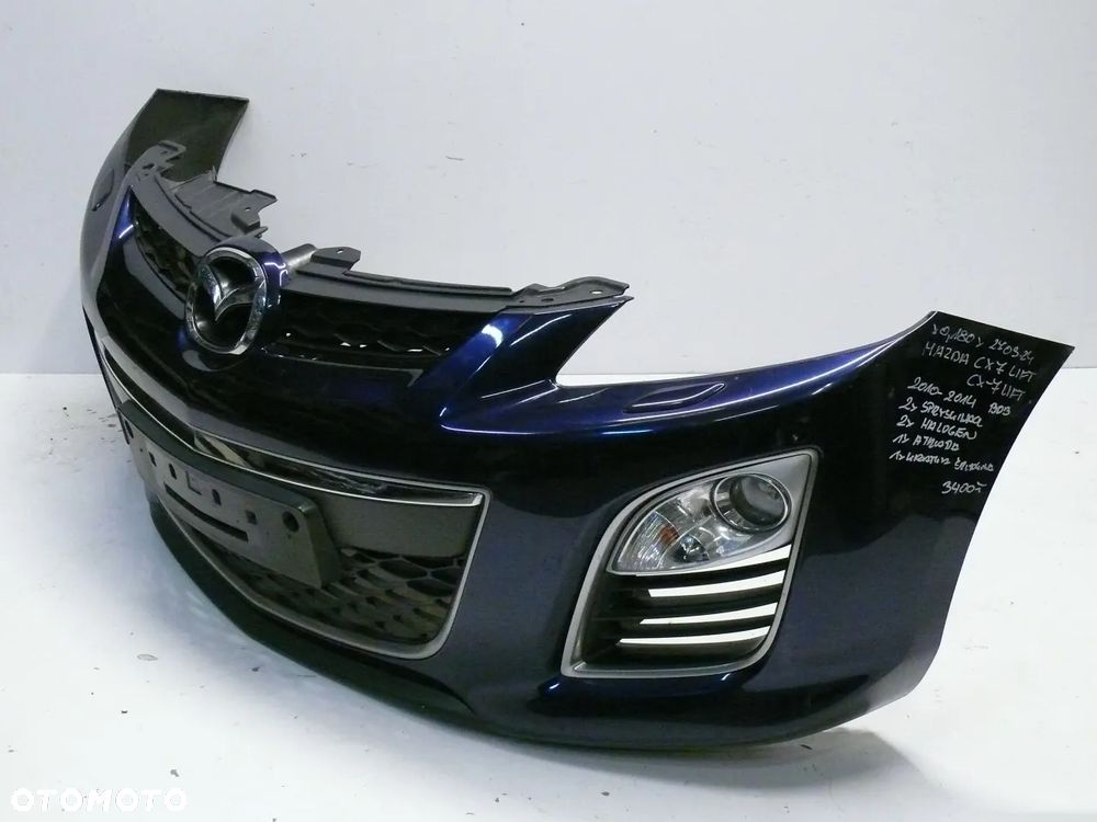 ZDERZAK PRZEDNI MAZDA CX7 2010 2014 LIFT GRILL XENON - 2