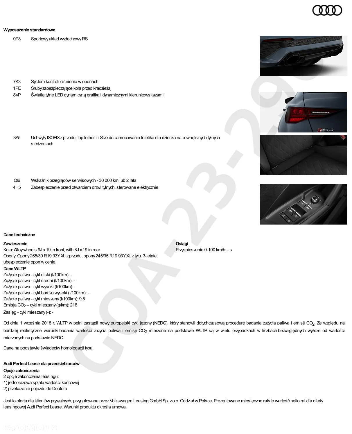 Audi RS3 Sportback TFSI Quattro Performance Edition S tronic - 38