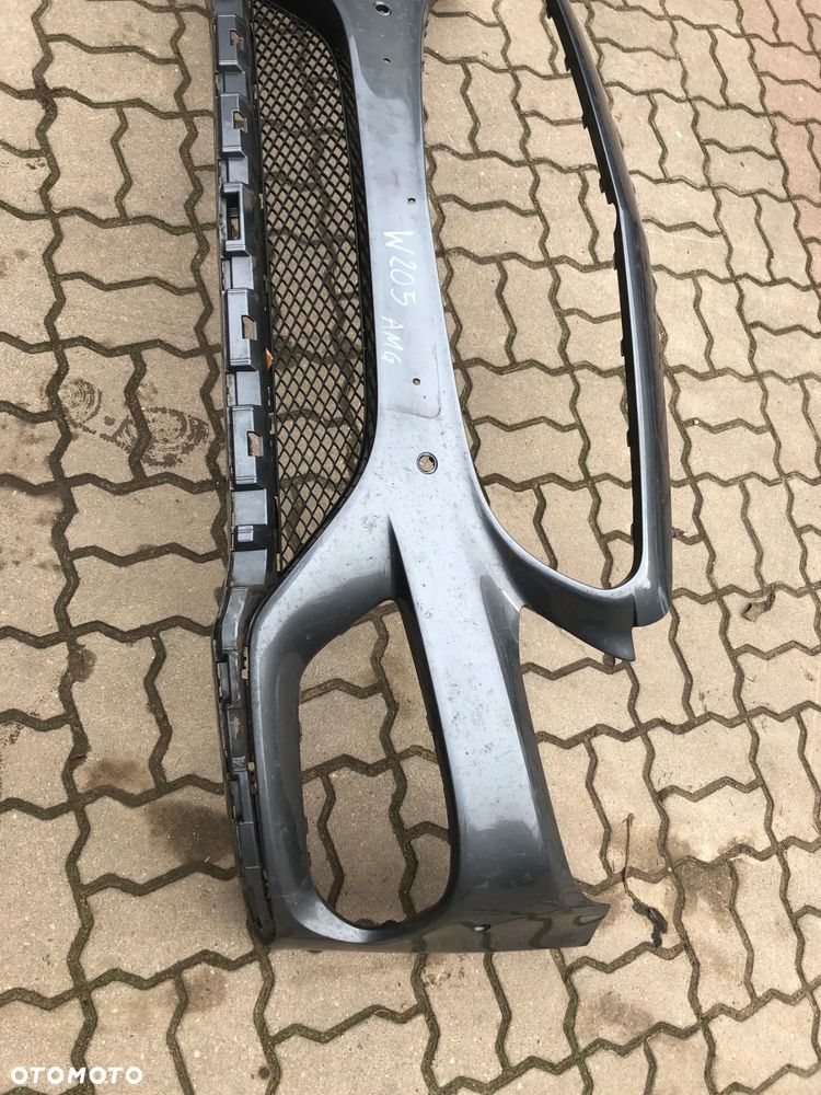 Zderzak przód przedni grrill Mercedes C-Klasa w205 AMG - 9