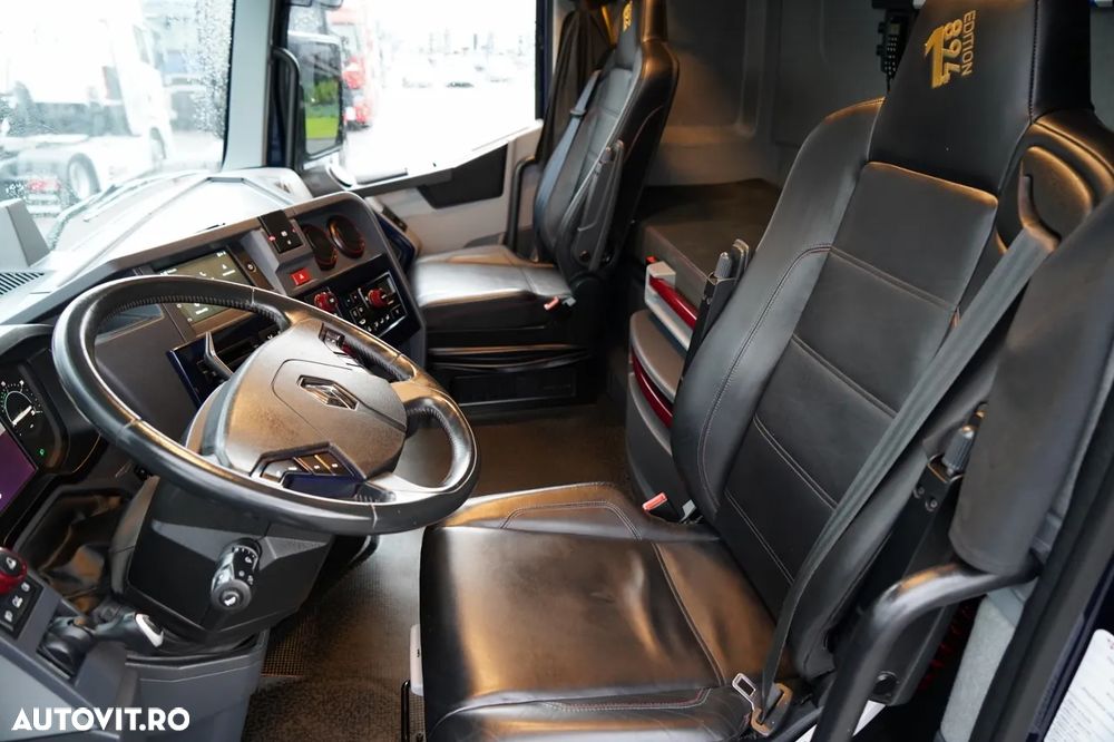 Renault T 520 / EDIȚIE LIMITĂ - 1894 / FULL AIRMATIC / RETARDER / I-PARK COOL / HIDRAULICĂ / PIELE / VERSIUNE FOARTE BOGAȚĂ / DUPĂ CONTRACTUL DE SERVICE - 23