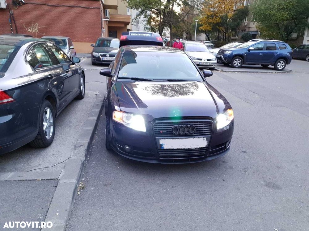 Lip ornament ornament pentru bara fata adaptabil pe Audi A4 B7 - 1