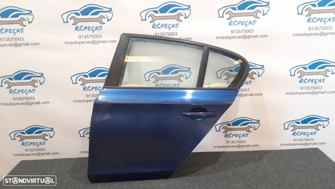 PORTA TRASEIRA TRÁS ESQUERDA BMW SERIE 3 E90 SEDAN CARRO FECHO ELEVADOR MOTOR PUXADOR VIDRO - 4
