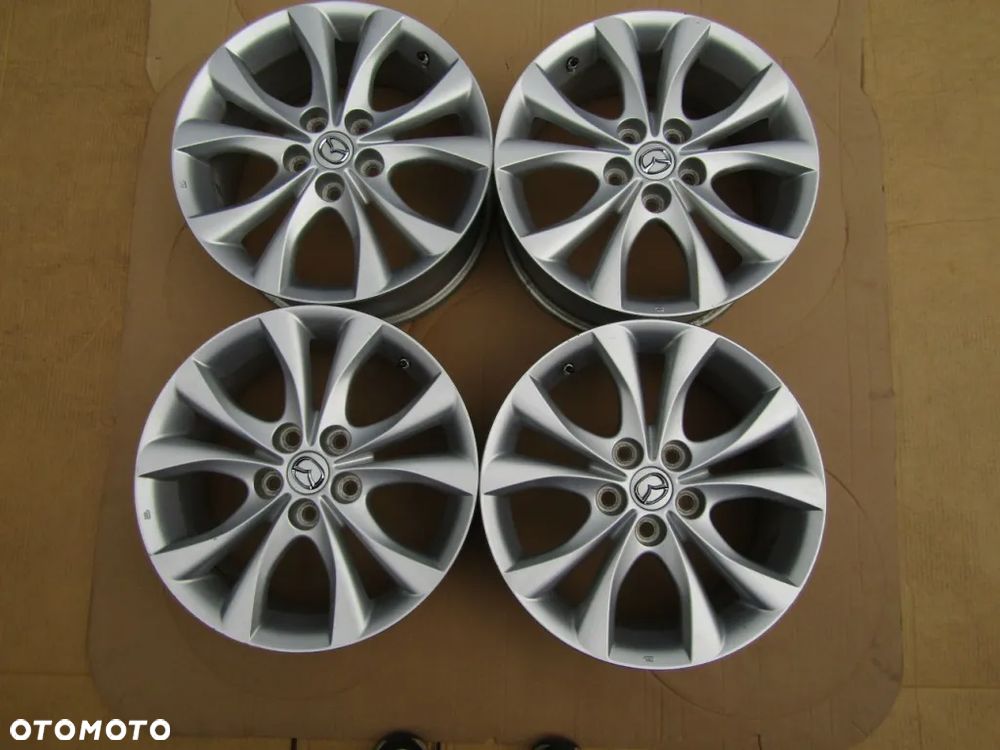 4x Felgi 17 Mazda 3 5 6 Premacy / 7j 5x114,3 ET52,5 + czujniki TPMS - 18