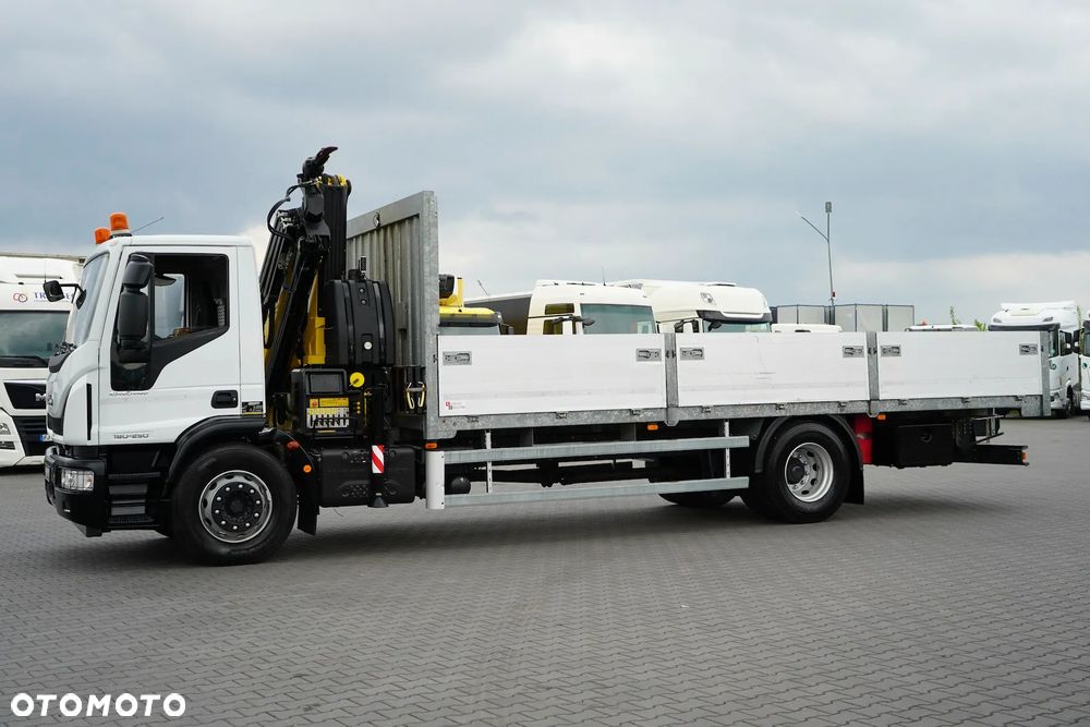 Iveco EUROCARGO / 180-250 / SKRZYNIOWY + HDS / HYVA HC - 153 / ROTATOR / PILOT - 5