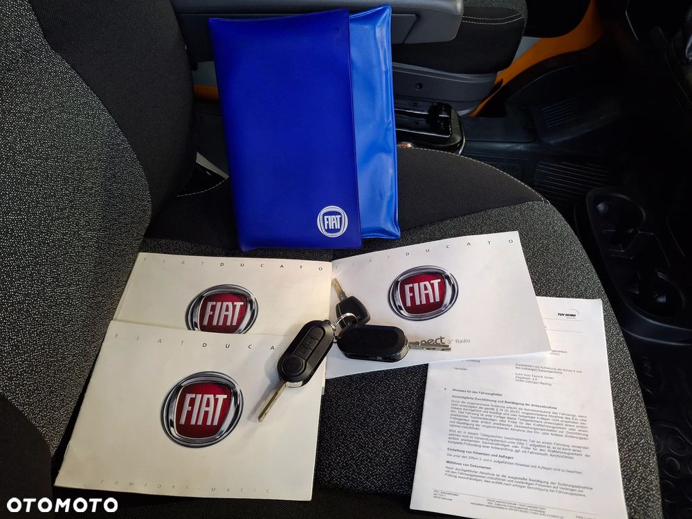 Fiat Ducato LIFT 2015r Automatyczna Skrzynia Biegów Brygadówka Doka Dubel Kabina Światła LED Hak Służba Autostradowa Służba Drogowa - 25