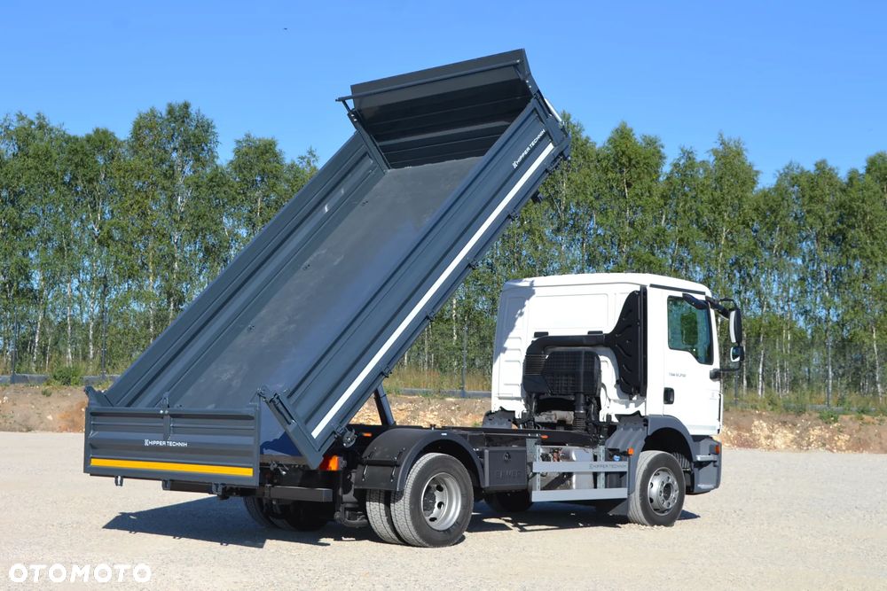 MAN TGM 15.290 Nowy 3-stronny WYWROT Kiper Wywrotka Blokada mostu Duża ładowność - 3