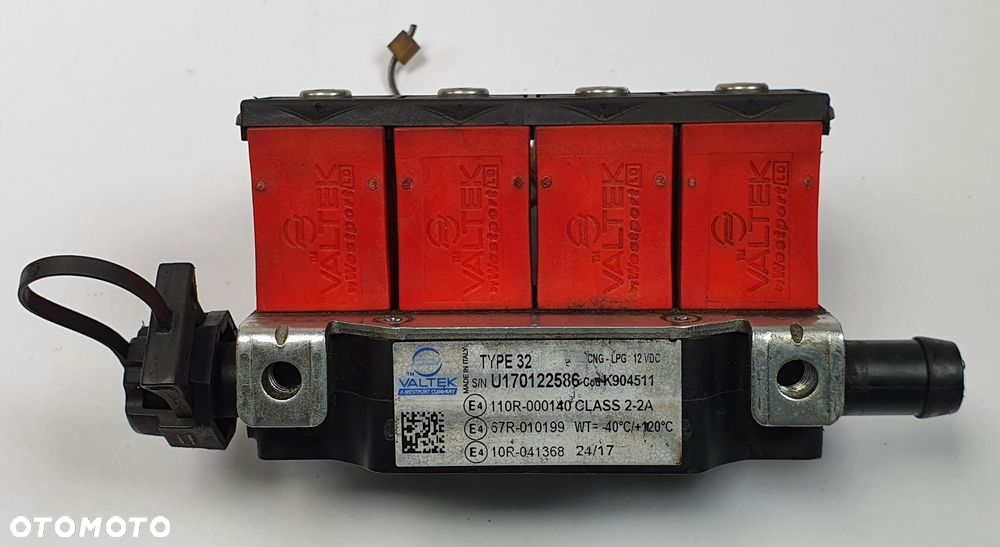 LISTWA WTRYSKOWA GAZU LPG VALTEK TYPE 32 - 3