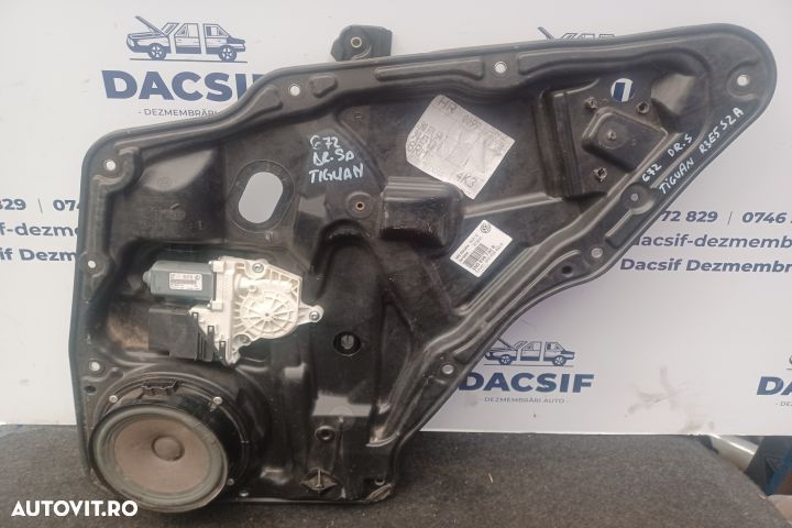 Macara geam spate dreapta electrica 5N0839730R 5N0959704F 5N0839730R - 1