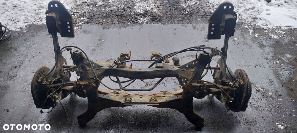KOMPLETNE ZAWIESZENIE BELKA SANKI TYŁ WAHACZE HAMULCE MAZDA CX-9 I 06-15 - 1
