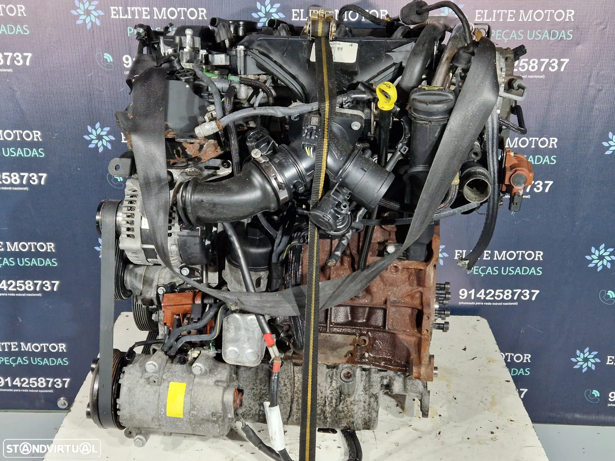 Motor usado D4204T VOLVO V50 2.0D 136CV S40 PEUGEOT FORD CITROEN - 5