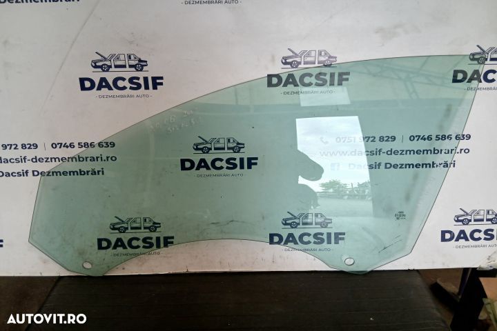 Geam usa fata stanga 43R-00083 43R-00083 Audi A6 4F/C6 [2004 - 2008] - 1