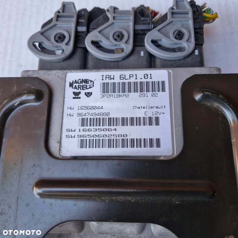 KOMPUTER 9650602580 9647494880 IAW6LP1.01 CITROEN PEUGEOT - 2