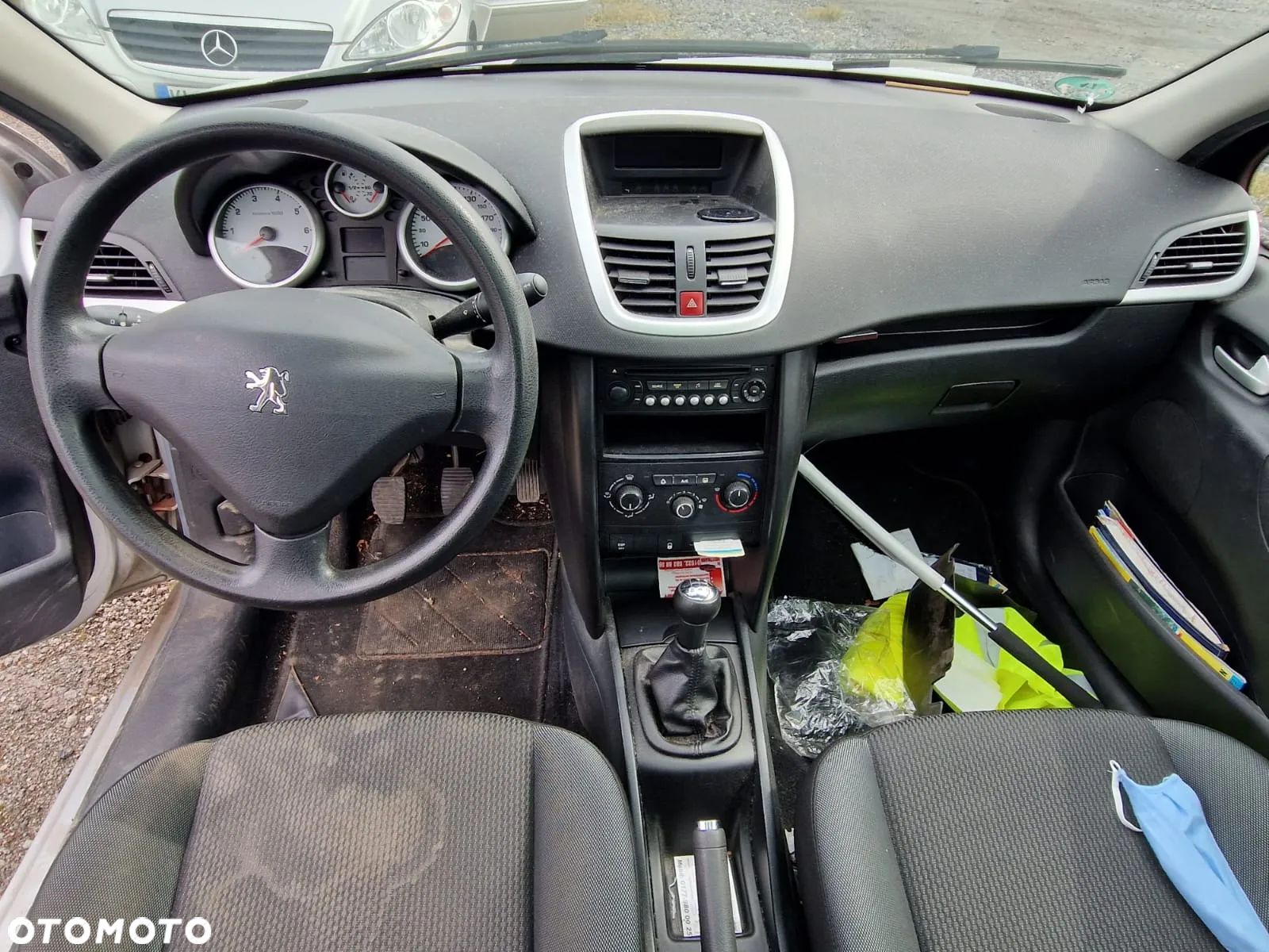 Peugeot 207 Deska Kokpit Konsola AIR BAG Pasy Poduszki - 1