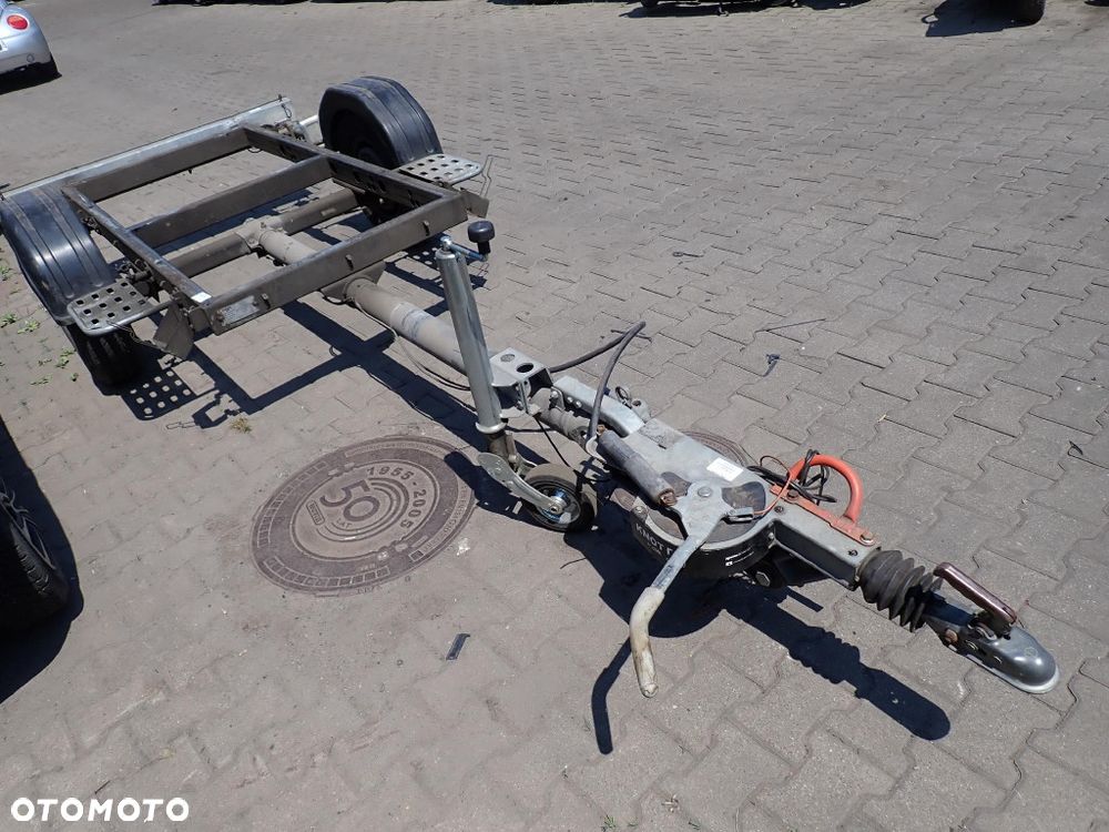 Przyczepa pod agregat hamulec najazdowy dyszel regulowany KNOT KHV20 DMC 2200 kg D-83125 KV20HV A KV20HZ bls 2000 kg - 1