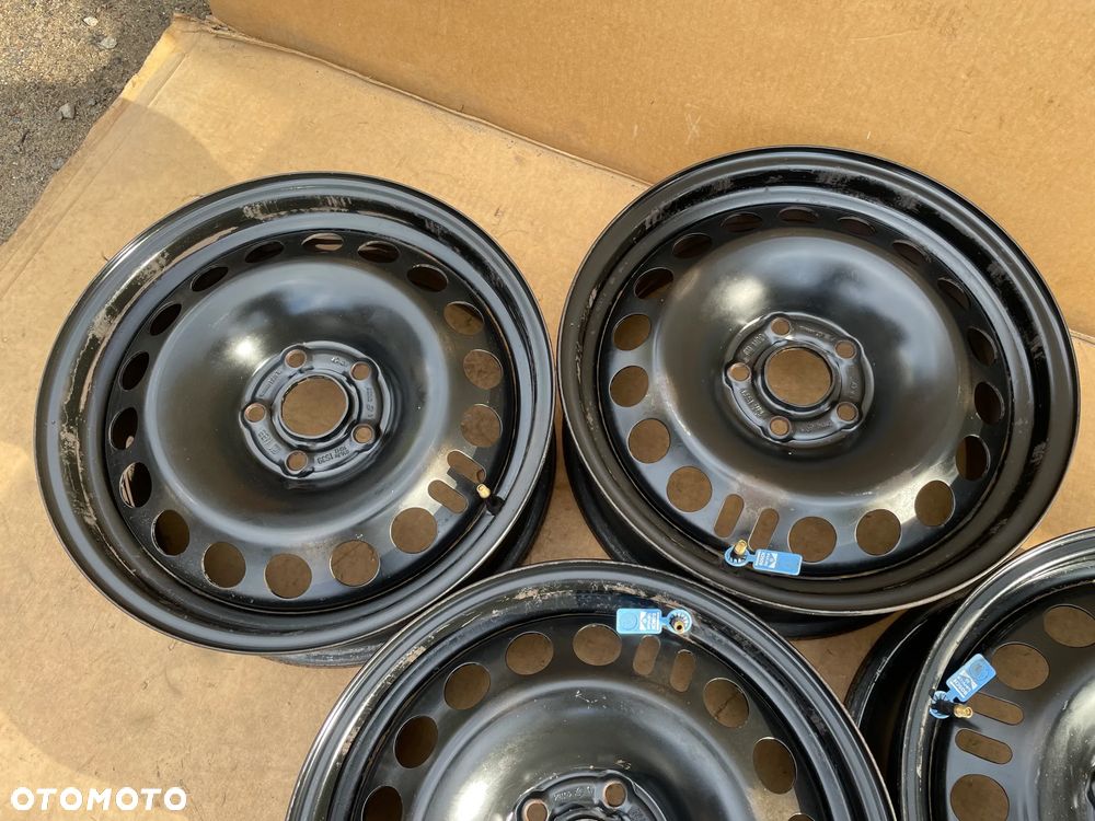 Oryginalne Felgi Stalowe Opel Atra IV Mokka Komplet Jak Nowe 6,5J 6,5 16 ET39 IS39 5x105 - 3