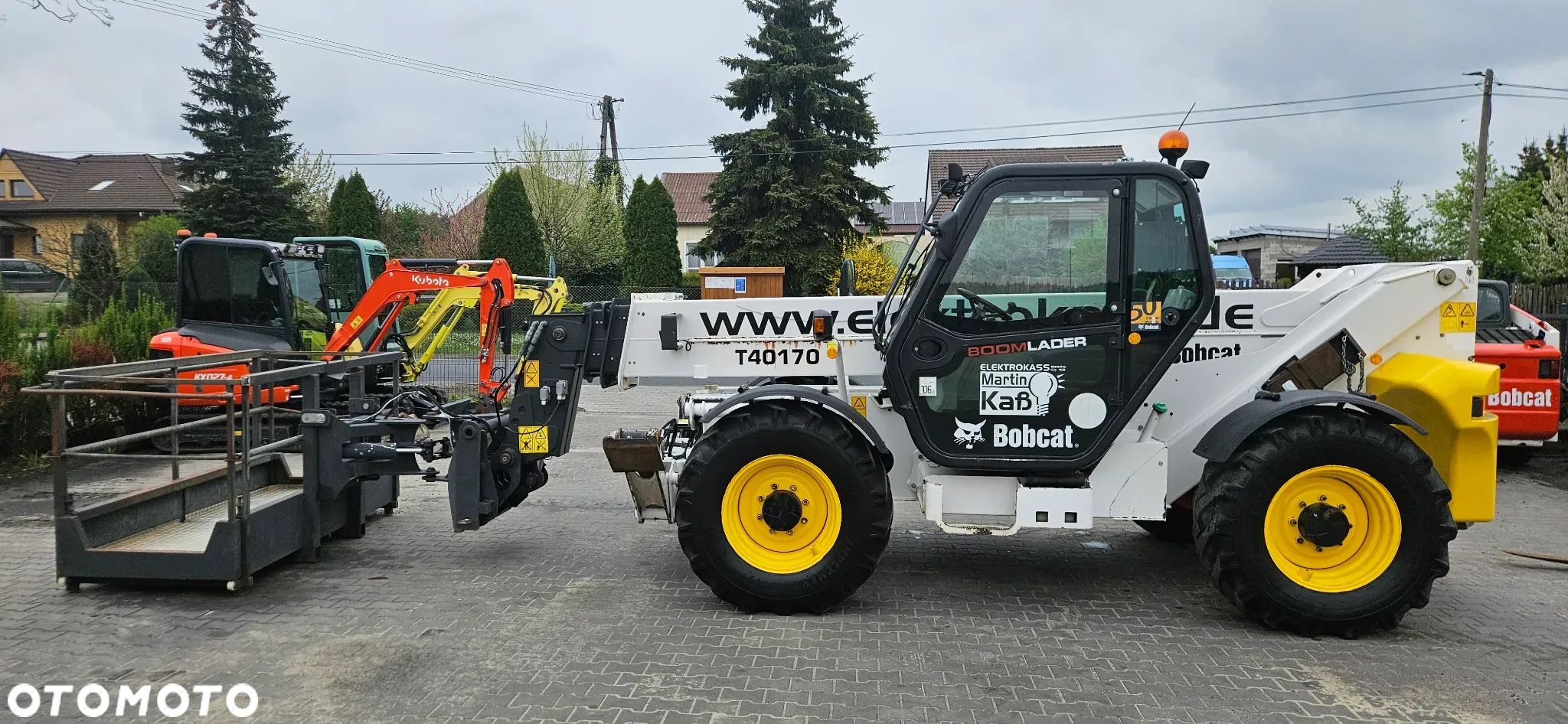 Bobcat T40170, 17 metrów, kosz radio tylko 2200Mtg! z Niemiec - 2