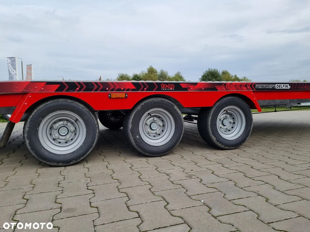TA-NO Scorpio 55 PREMIUM laweta 3 osiowa 5.5m 3500kg DMC najazdy niski załadunek - 18