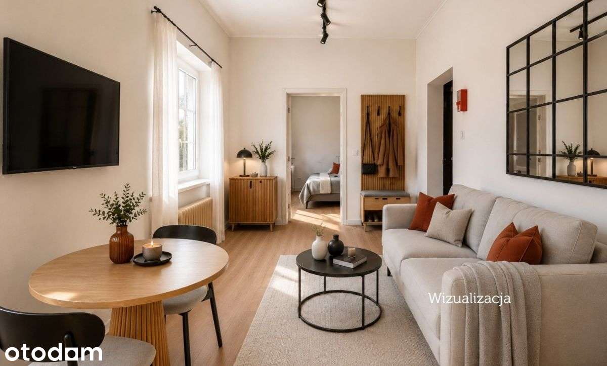 Hit! 2 pokoje na 31 m² | Osobna kuchnia | Centrum