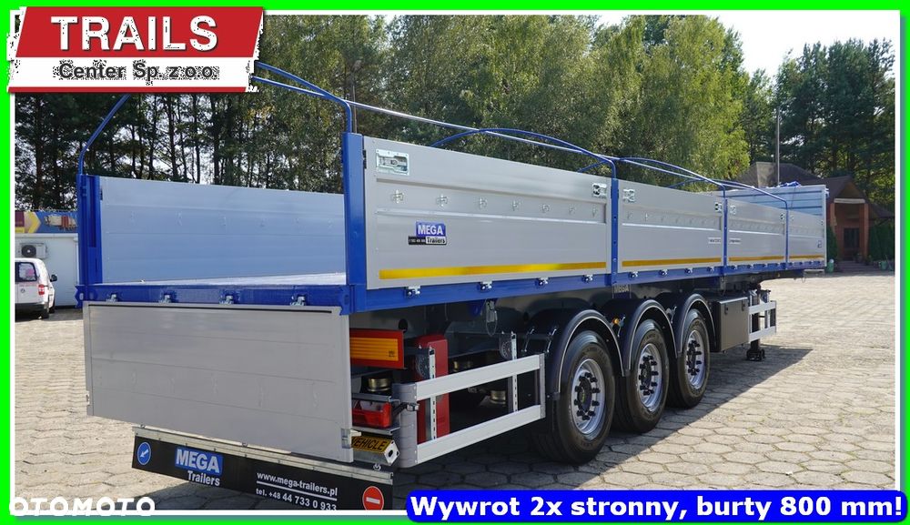 Inny 25m³ obj. wywrot boczny, podłoga gr. 5,0 mm HARDOX 450 !!! - 20