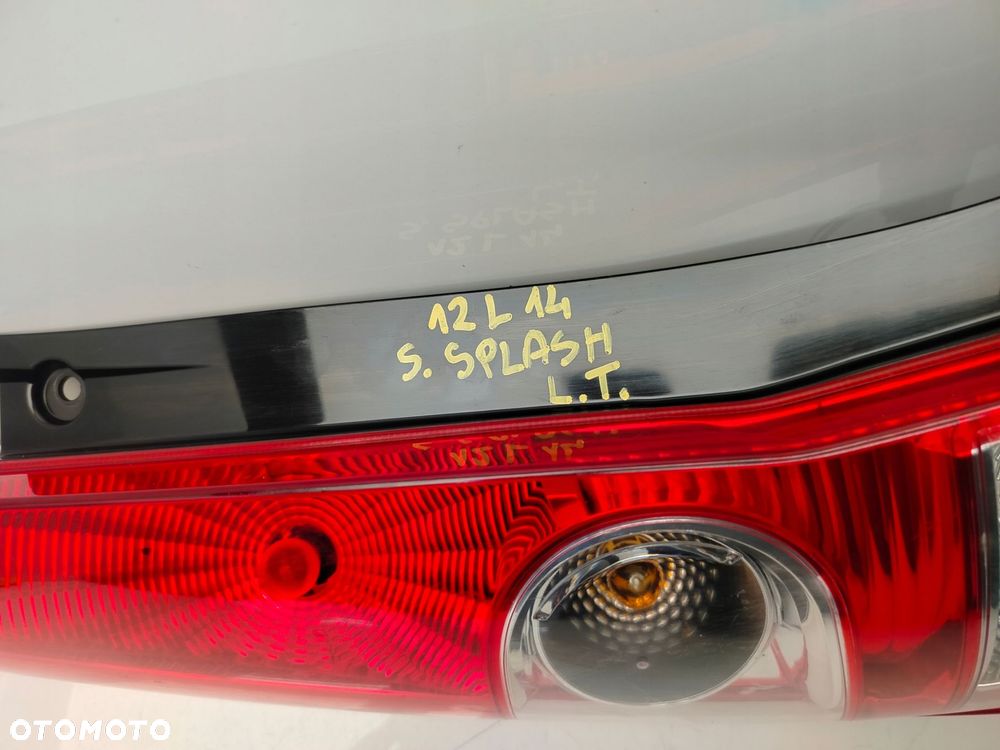 suzuki splash 08r- lampa lewy tył lewa tylna - 7