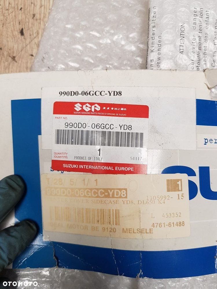 Nakładki na Kufry Suzuki V-Strom DL650 DL1000  990D0-06GCC-YD8 - 11