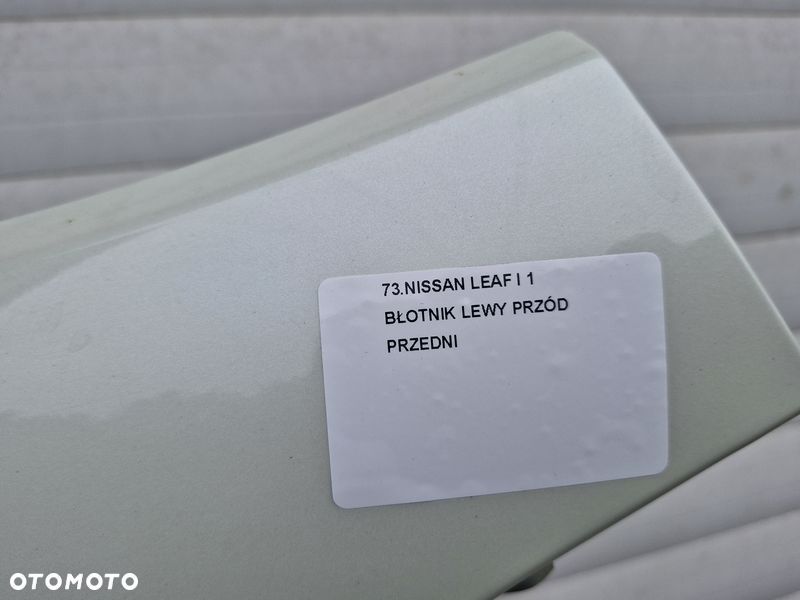 NISSAN LEAF 1 I BŁOTNIK LEWY PRZÓD PRZEDNI - 3