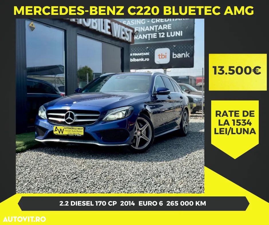 Mercedes-Benz C 220 (BlueTEC) d T 7G-TRONIC AMG Line - 1