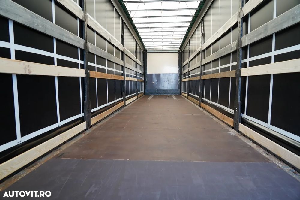 Wielton CORTINĂ WIELTON / MEGA / PLATFORMĂ JOSĂ / AXĂ RIDICATĂ / ACOPERIȘ RIDICAT - 15