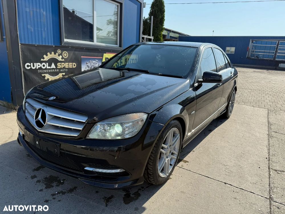 Bara / Capota / Faruri / Aripi / Usi / Jante / Portbagaj Mercedes C-Class W204 AMG Culoare 197 Negru Obsidian - 1