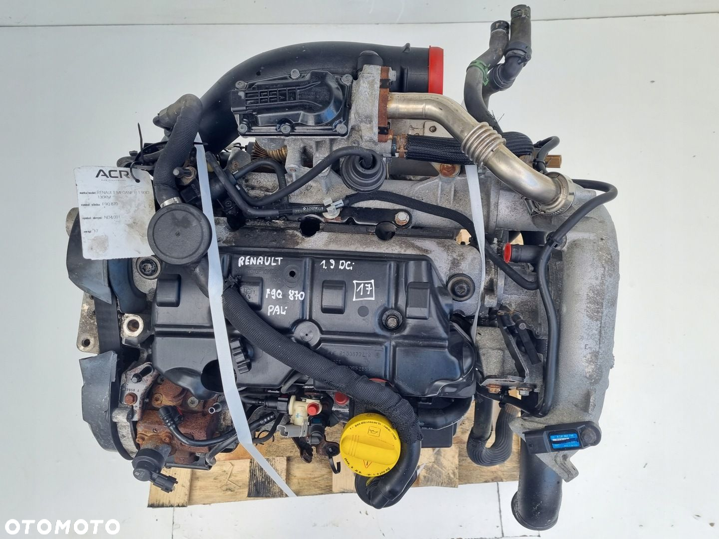 SILNIK KOMPLET Renault Scenic III 1.9 DCI 131KM F9Q870 - 3