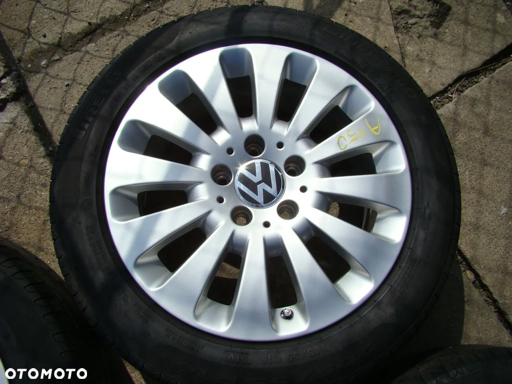 a150 5x112 VW Passat B5 B6 Golf V VI VII VIII Jetta Touran Caddy 7jx16 Lato 205/55 - 5