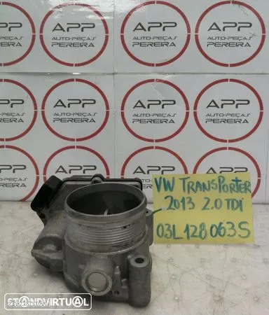 Borboleta de admissão VW Golf 5, Audi A3 8P, Leon 1P 2.0 TDI referência 03G128063L, 3L128063AF, 03L128063S, 03G128063A . - 3